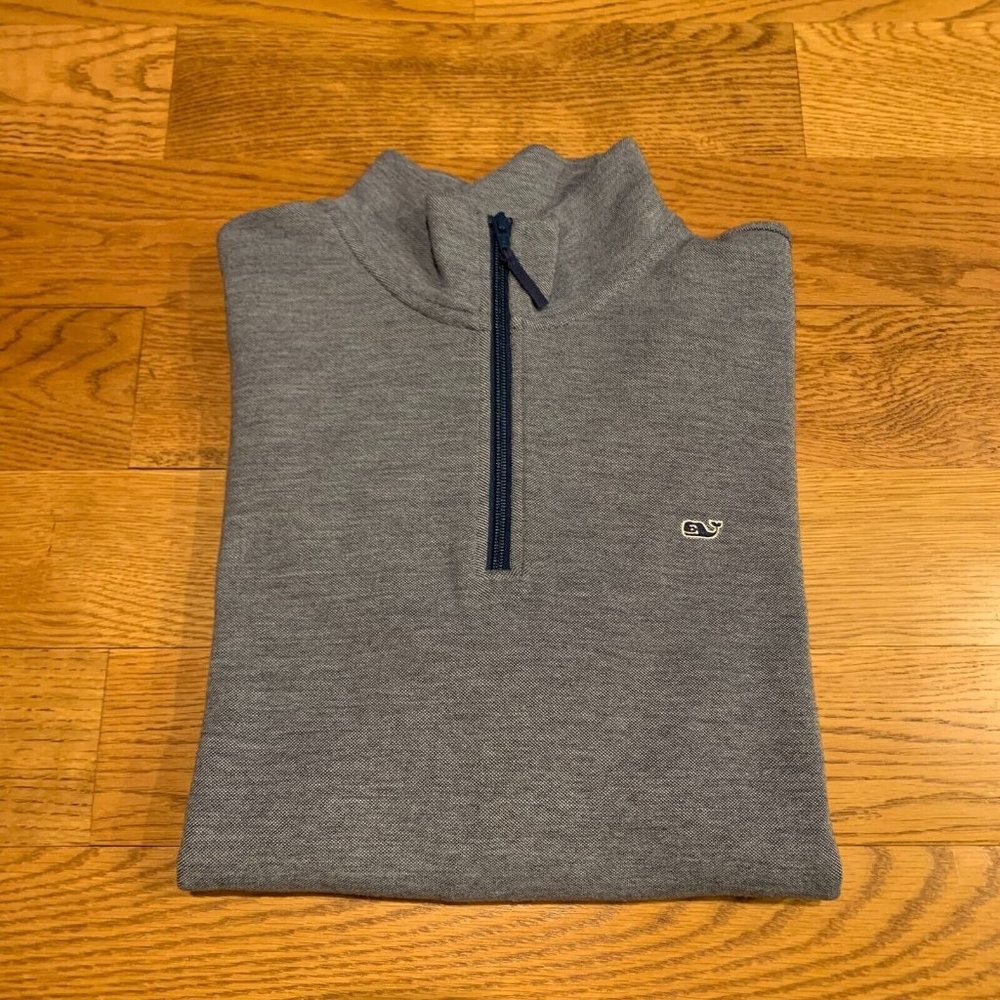 vineyard vines quarter zip pullover ⛵️ 2xl - Picture 10 of 12